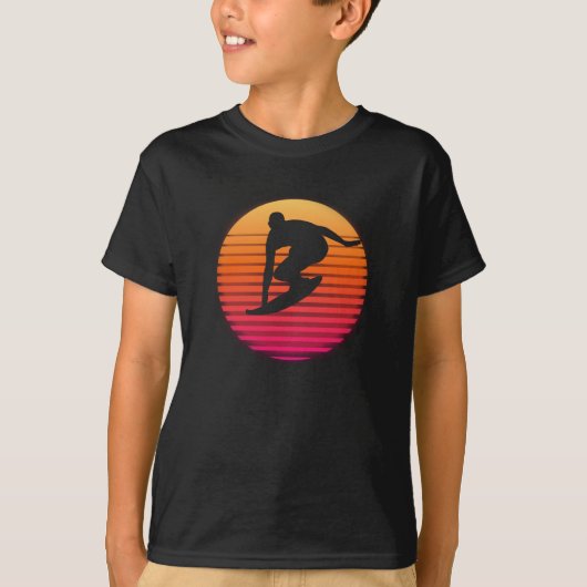 Surfer Surfboard Surfboard Surfred Retro Gift T-shirt (Voorkant)