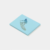 Surfer Surfboarding Ocean Abstract Post-It Notes (Schuin)