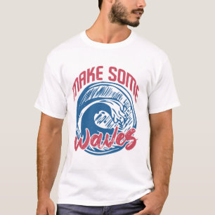 Surfer Surfboards Grunge Tweedehands look T-shirt