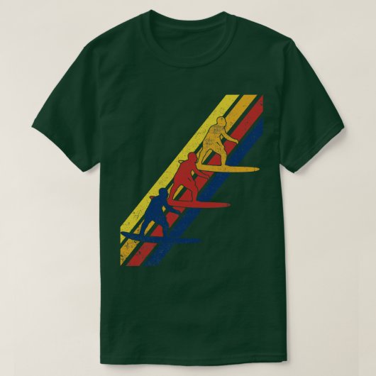 Surfer Surfbosurfen T-shirt (Design voorkant)