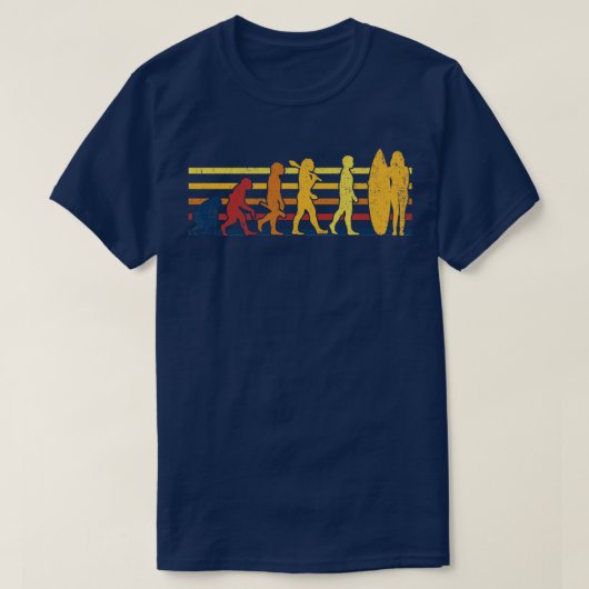 Surfer Surfen 1 T-shirt (Design voorkant)