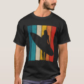 Surfer Surfen Surf Beach T-shirt (Voorkant)