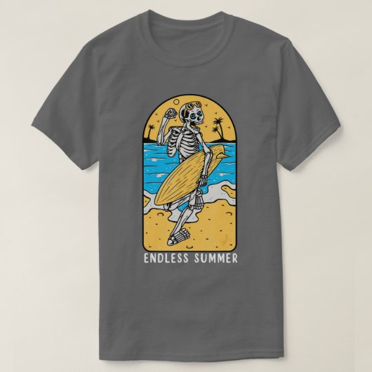 Surfer Surfer Surfplank Sk T-shirt (Design voorkant)