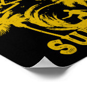 Surfer Surfing Fun Nacho Average Surfer Cinco De M Poster (Hoek)