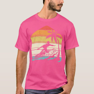 Surfer Surfing Surf Strand Ocean Waves Tropische S T-shirt