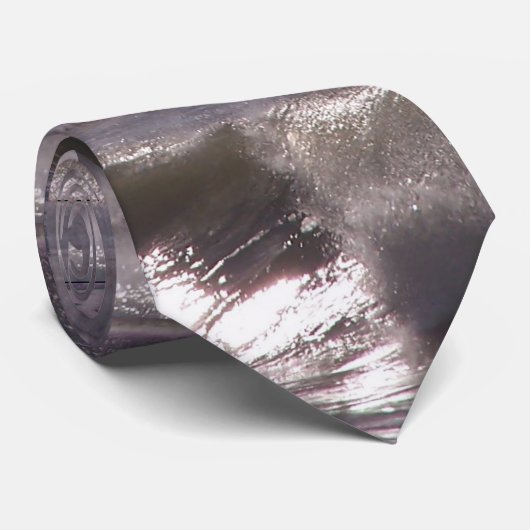 Surfer Surfred Ocean Beach Waves Zee Californië Stropdas (Opgerold)