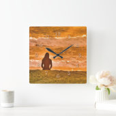 SURFER SWAMI VIERKANTE KLOK (Huis)