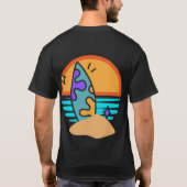 Surfer T-shirt (Achterkant)