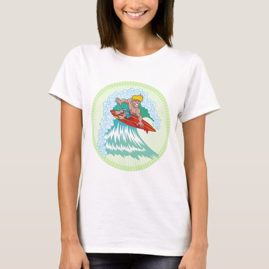 Surfer T-shirt (Voorkant)