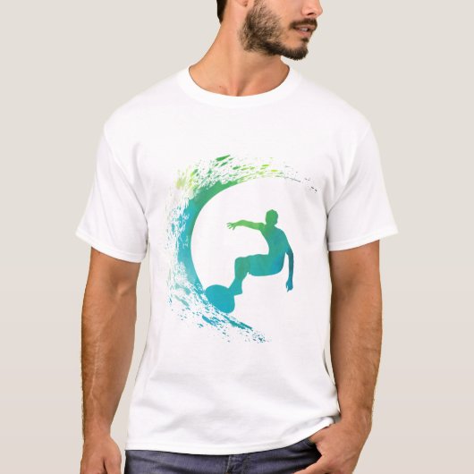 Surfer T-shirt (Voorkant)