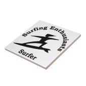 Surfer Tegeltje (Zijkant)