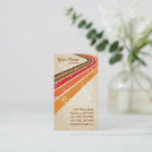 Surfer-terugtrekstrips Visitekaartje (Staand voorkant)