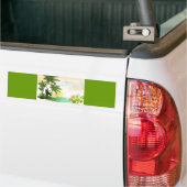Surfer-thema Bumpersticker (Op Truck)