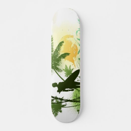 Surfer-thema Persoonlijk Skateboard (Voorkant)
