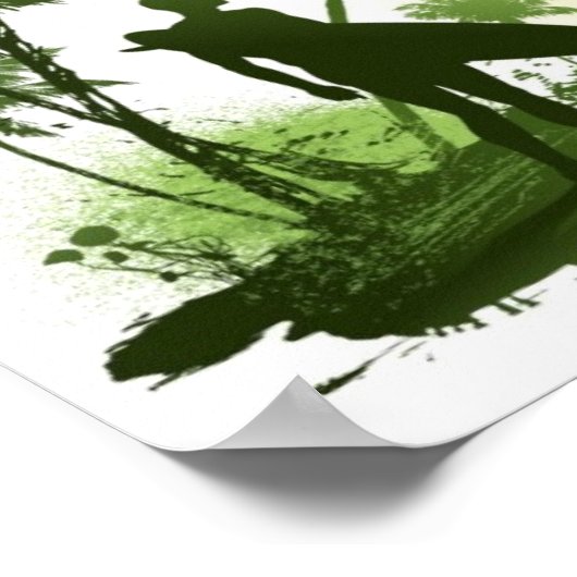 Surfer-thema Poster (Hoek)