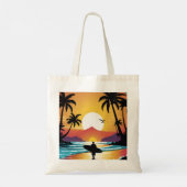 Surfer Tote Bag (Achterkant)