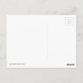 surfer-uil briefkaart (Achterkant)