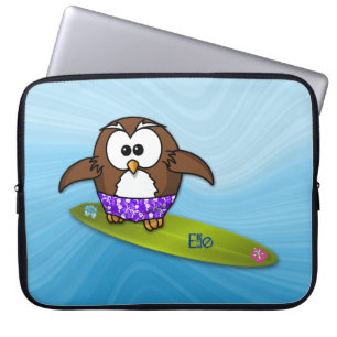 surfer-uil laptop sleeve