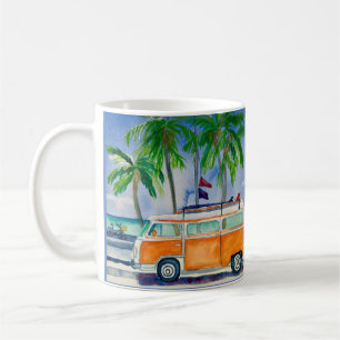 Surfer Van Koffiemok