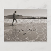Surfer van Shirley Taylor Briefkaart (Voorkant)