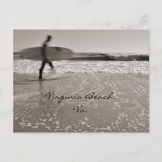 Surfer van Shirley Taylor Briefkaart (Voorkant)