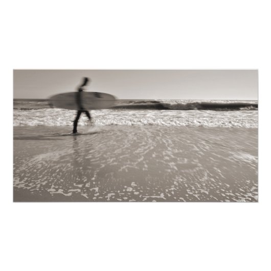 Surfer van Shirley Taylor Foto Afdruk (Voorkant)
