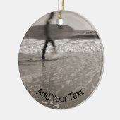 Surfer van Shirley Taylor Keramisch Ornament (Links)