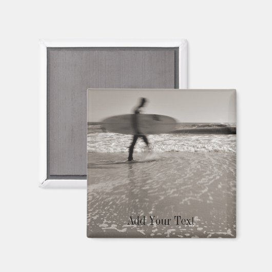 Surfer van Shirley Taylor Magneet (Voorkant / Achterkant)