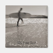 Surfer van Shirley Taylor Magneet (Voorkant)