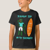 Surfer Verjaardag Shirt (Voorkant)