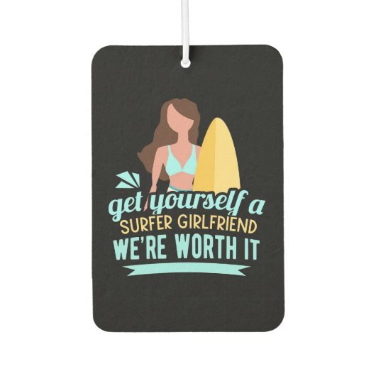 Surfer-Vriendin Luchtverfrisser (Voorkant)
