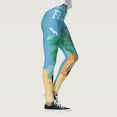 Surfer Vrouwelijke Leggings (Rechts)