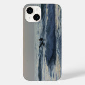 Surfer wacht op Hoesje-Mate iPhone Case (Achterkant)