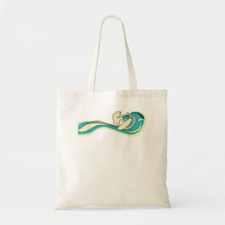 Surfer Wave Retro Surfende Surf Beach Retro Tote Bag