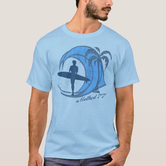  Surfer Wave T-shirt (Voorkant)