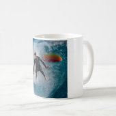 Surfer Wipeout bij de Wedge - Mok (Voorkant rechts)