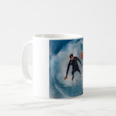 Surfer Wipeout bij de Wedge - Mok (Voorkant links)