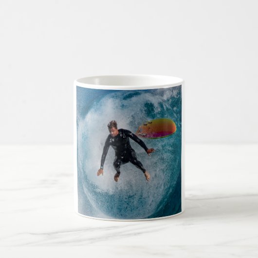 Surfer Wipeout bij de Wedge - Mok (Center)