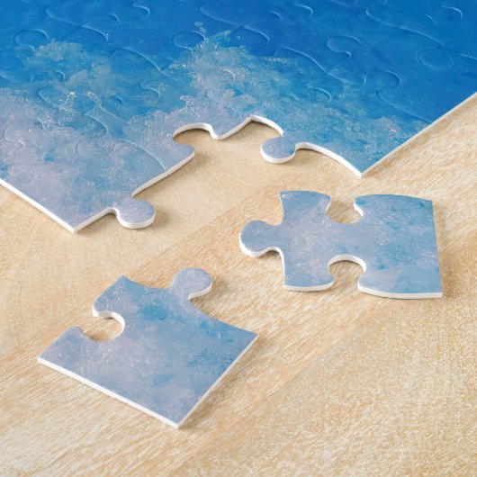 Surfer Wipeout Jigsaw Puzzle Legpuzzel (Zijkant)