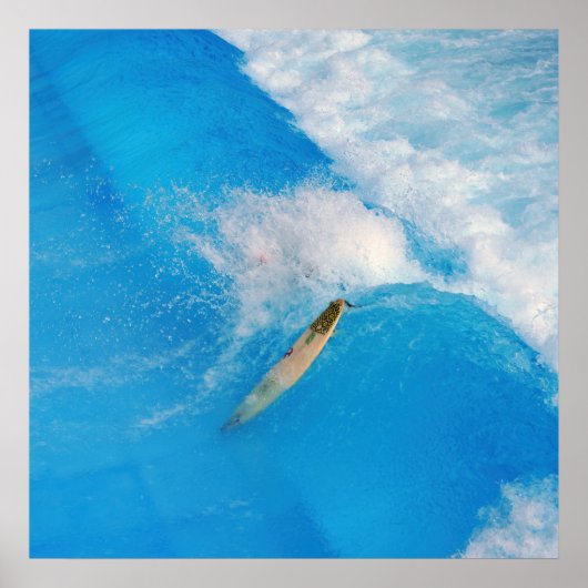 Surfer Wipeout Poster (Voorkant)