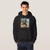 Surfer Wolf Hoodie (Voorkant volledig)
