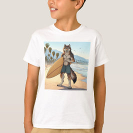 Surfer Wolf T-shirt