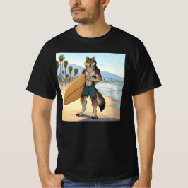 Surfer Wolf T-shirt