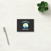Surfer zou eerder windsurfen post-it® notes (Kantoor)