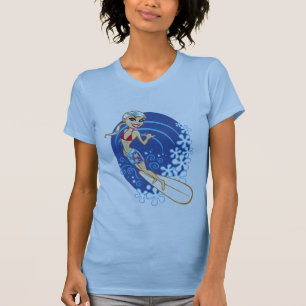 surfermeisje t-shirt