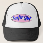 surfermeisje trucker pet (Voorkant)