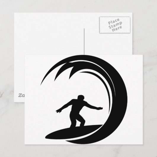 Surferontwerp Briefkaart (Voorkant / Achterkant)