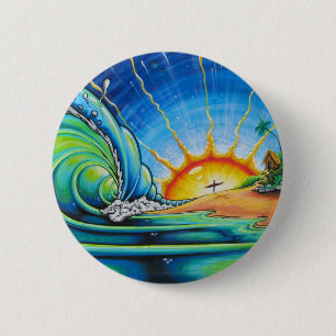 Surferontwerp Ronde Button 5,7 Cm