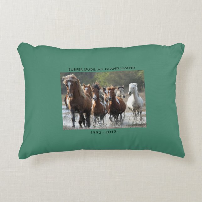 Surfer's Band Accent Pillow Kussen (Voorkant)