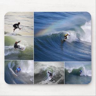 Surfers Collage Mousepad Muismat